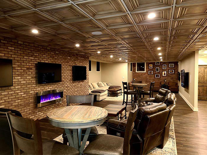 basement ceiling ideas for low ceilings