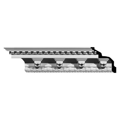 Stockport - Urethane Crown Moulding - 94-1/2 in x 6-1/2 in x 9-1/4 in