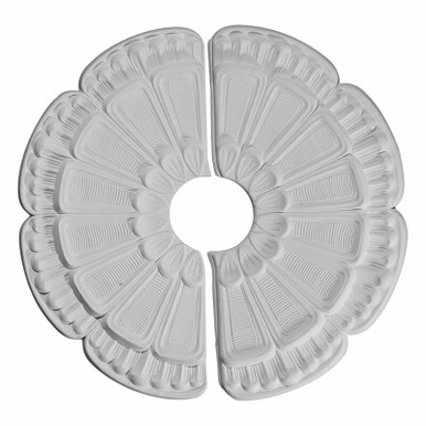 Flower - Urethane Ceiling Medallion 18-1/2 in x 3-5/8 in x 7/8 in - #CM18FW2