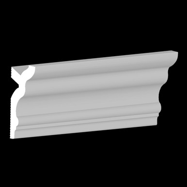 DIY Foam Crown Molding 3 in. Wide 8 ft. Long - #CC 355