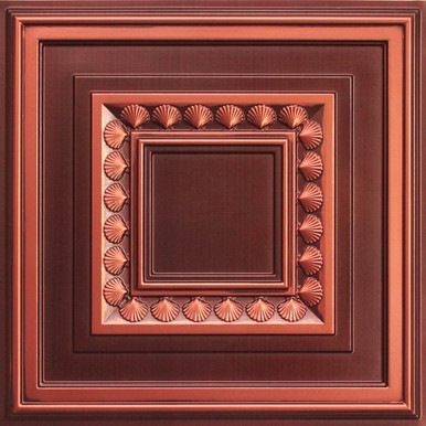 Shell Beach - Faux Tin Ceiling Tile - #249