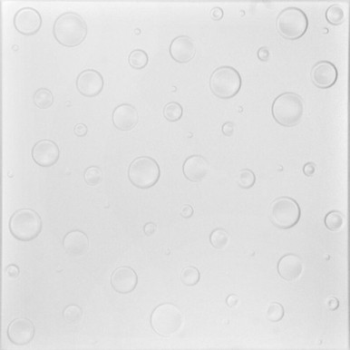 Bubbles Glue-up Styrofoam Ceiling Tile 20 in x 20 in - #R07