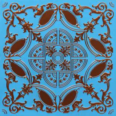 Golden Prague - Faux Tin Ceiling Tile - #218