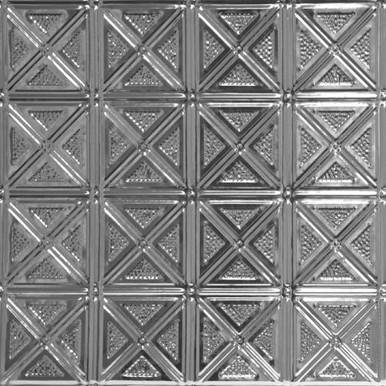 Criss-Cross - Shanko Tin Plated Steel Ceiling Tile - #205