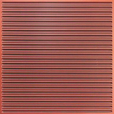 Modern Lines - Faux Tin Ceiling Tile -  Drop In - #251