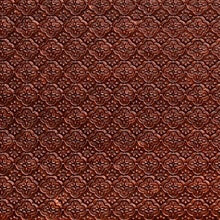 WC 20 Antique Copper Faux Tin Backsplash Roll comes in 3 sizes and 11 colors.  The pattern size is 1 and a 1/4 of an inch.