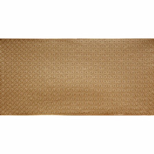 WC 20 Brass Faux Tin Backsplash Roll comes in 3 sizes and 11 colors. The pattern size is 1 and a 1/4 of an inch.