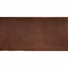 WC 20 Antique Gold Faux Tin Backsplash Roll comes in 3 sizes and 11 colors. The pattern size is 1 and a 1/4 of an inch.