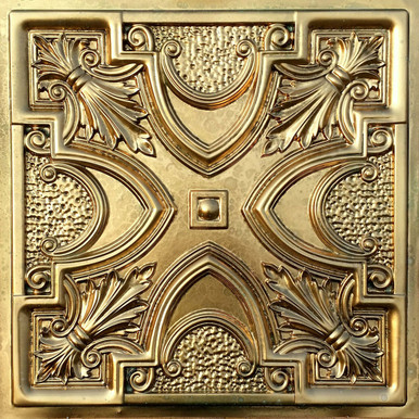 Celtic Knotwork - Faux Tin Ceiling Tile - 24 in x 24 in - #DCT11