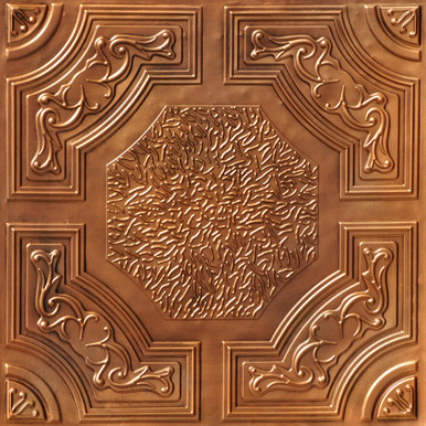 Sussex - Faux Tin Ceiling Tile - 24 in x 24 in - #DCT02