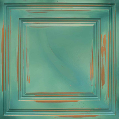 Faux Tin Ceiling Tile - Drop In - #232