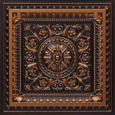 La Scala - Faux Tin Ceiling Tile - 24 in X 24 in - #223