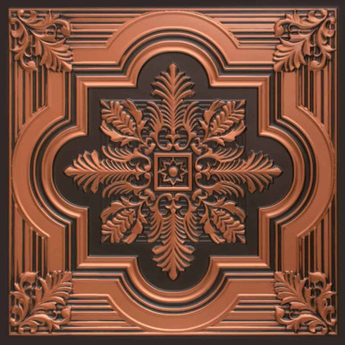 Large Snowflake - Faux Tin Ceiling Tile - #206