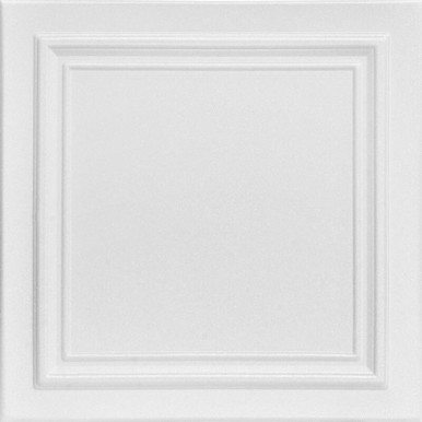 Line Art 20 in x 20 in Glue-up Styrofoam Ceiling Tile Pack - #R24