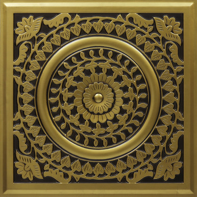 Grandma's Doilies - Faux Tin Ceiling Tile - #211