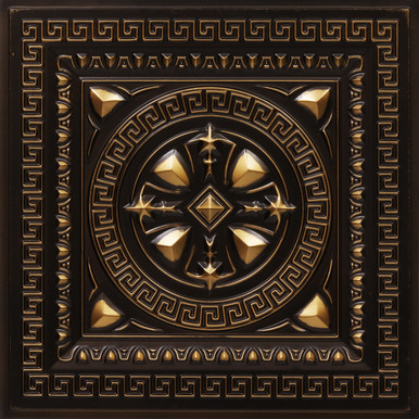 Odysseus Shield - Faux Tin Ceiling Tile - #220