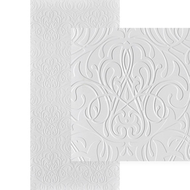 Damask MirroFlex 4x8 Glue Up PVC 3D Wall Panels