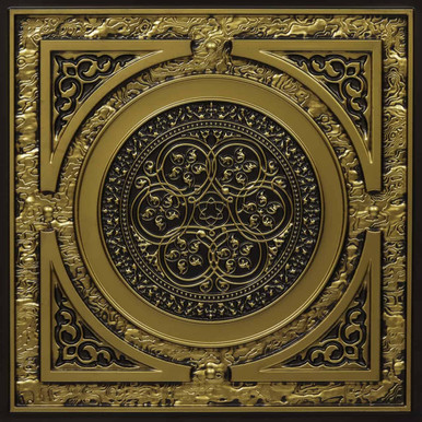Steampunk - Faux Tin Ceiling Tile - #225