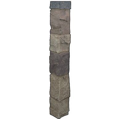 Tritan BP - 48 in x 3 in x 3 in Faux Universal Outside Stone Corner - Nature's Spirit