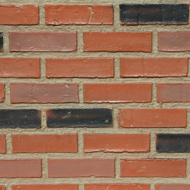 Tritan BP - 24 in x 43 in x 1 in British Brick Finished Faux Stone Panel - Rusty Amber - (6 sq. ft / per panel)