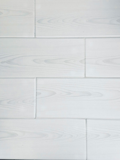Foam Wood Ceiling Planks 39 in x 6 in Country White - Packs
