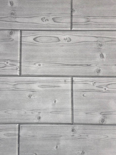 Foam Wood Ceiling Planks 39 in x 6 in Classic Gray - Packs