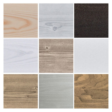 3 Faux Wood Ceiling Planks 20 in x 6 in Sample Pack