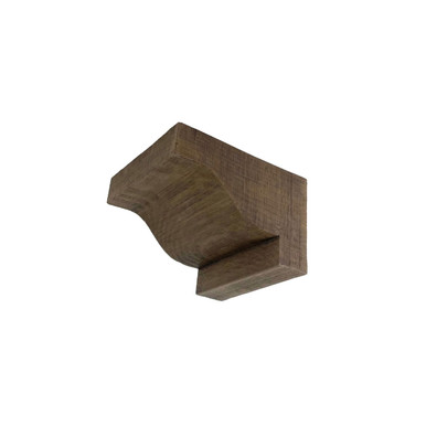 Rough Sawn Faux Wood Corbel 8 in x 6 in x 9 in