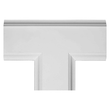 Inner Tee for 8 inch Traditional Coffered Ceiling System - 14 in x 2 in x 20 in