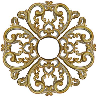 Vine Maze VII - FAD Hand Painted Ceiling Medallion 24 in. #CCMF-042-7