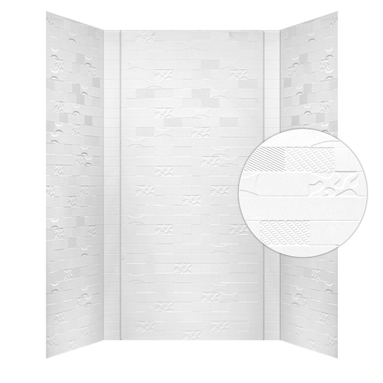 Image of Versa Tile - MirroFlex - Tub and Shower Wall Panels Surround