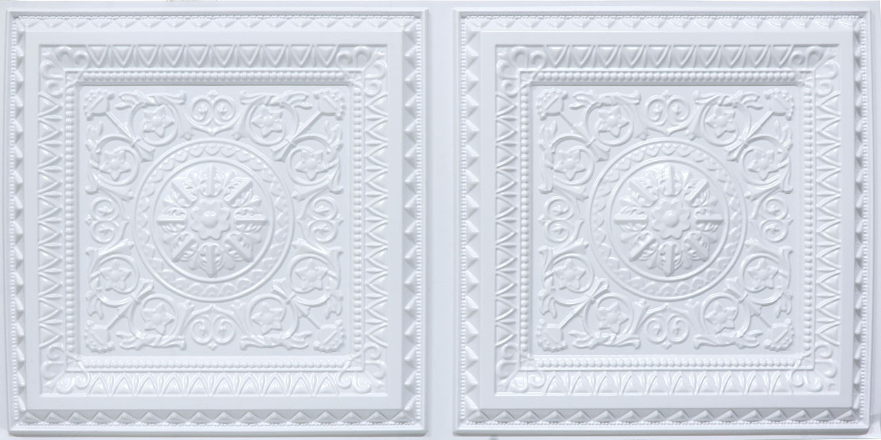 Economy La Scala 2 ft. x 4 ft. PVC Lay-in Ceiling Tile Packs - #223