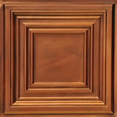 Washington Square - Faux Tin Ceiling Tile - 24 in x 24 in - #DCT 05 - (Pack of 25) / 100 sqft