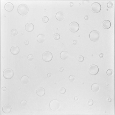 Bubbles Glue-up Styrofoam Ceiling Tile 20 in x 20 in - #R07 - (Pack of 96) / 259 sqft