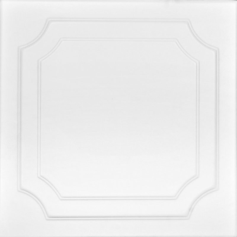 R 08 Ceiling Tile - Plain White