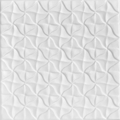 Granny's Pinwheel Quilt Glue-up Styrofoam Ceiling Tile 20 in x 20 in - #R55 - (Pack of 96) / 259 sqft