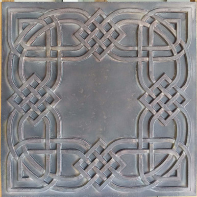 Palace Detail - Faux Tin Ceiling Tile - 24 in x 24 in - #DCT61