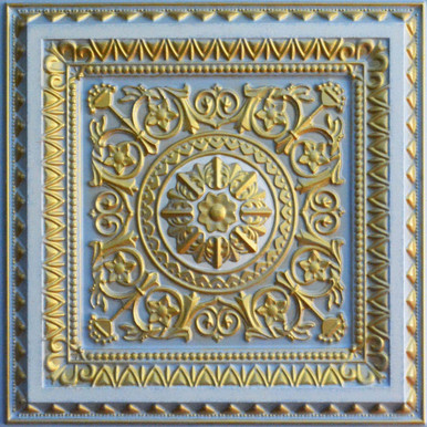 La Scala IX - FAD Hand Painted Ceiling Tile 24 in X 24 in - #CTF-001-9