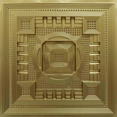 Faux Tin Ceiling Tile - Glue up - 24 in x 24 in - #328