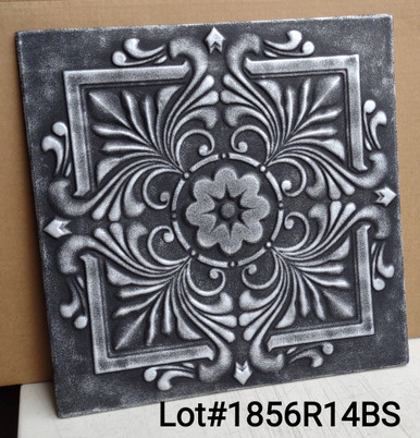 LOT # 1856 #R14 (473.43 SQ FT) 178 PCS Black Silver Glue up Foam