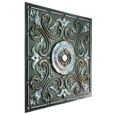 Venice V - FAD Hand Painted Ceiling Tile 24 in X 24 in - #CTF-032-5