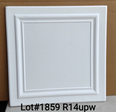 LOT # 1859 #R24 (66.5 SQ FT) 25 PCS Ultra Pure White Glue up Foam