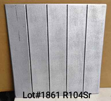 LOT # 1861 #R104 (21.28 SQ FT) 8 PCS Silver Glue up Foam