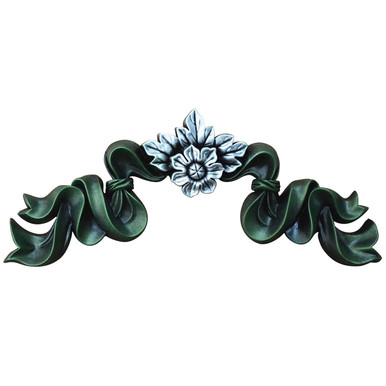 FAD Hand Painted Onlay - Versailles Ribbon 15-1/2 in x 6-1/4 in - #OPAOF-027-HGS