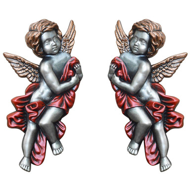 FAD Hand Painted Onlay - Pompeii Angel 13 in x 6-7/8 in - #OPAOF-032-ABCHSR