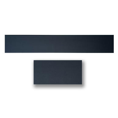 Foam Wood Ceiling Planks 39 in x 6 in Black Matte 12 Pack (19.5 sq.ft / case)