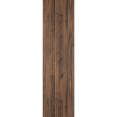 Small Slats Walnut Polystyrene Wood Slat Walls - #MG-2001 (Pack of 10) / 93 sqft