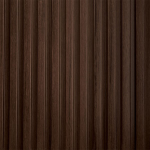 Medium Slats Teak Polystyrene Wood Slat Walls  - #MG-1012 (Pack of 10) / 73.5 sqft