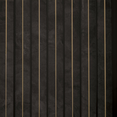 Gilded Peaks Slate Polystyrene Wood Slat Walls  - #MG-1505 (Pack of 10) / 73.5 sqft