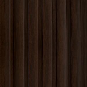 Large Slats	Wenge Polystyrene Wood Slat Walls  - #MG-1001 (Pack of 10) / 73.5 sqft